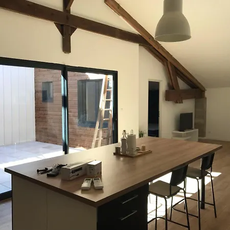 公寓 Loft Avec Patio Soyaux